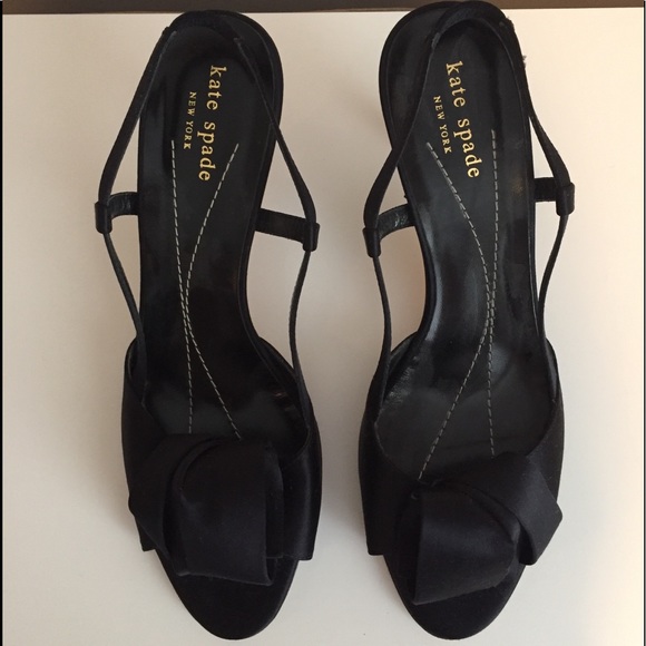 kate spade Shoes - Kate Spade Satin Evening Sandals